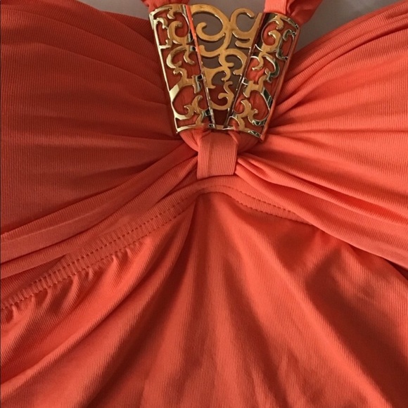 Carmen Marc Valvo Malawi Tankini Set M - Picture 2 of 4